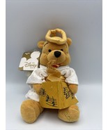 NEW Winnie the Pooh Choir Angel Mini Bean Bag 8&quot; Plush Disney Store Wing... - £10.25 GBP