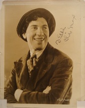 Chico Marx Signed Photo - Monkey Business - The Cocanuts - A Night At The Opera - £550.06 GBP
