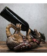 Coiled Tipsy Drunk Armored Cowboy Sheriff Armadillo Booze Guzzler Wine H... - £36.65 GBP