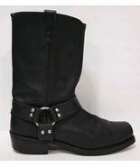 Durango DB510 Black Leather Boot Riding Moto Harness Men Biker Oiled 12 D Used - $135.00