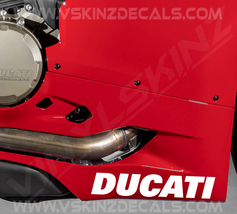 Ducati Logo Fairing Decals Kit Stickers Premium Quality 5 Colors Supersp... - £10.93 GBP