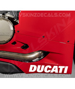 Ducati Logo Fairing Decals Kit Stickers Premium Quality 5 Colors Supersp... - $256.81 MXN