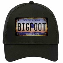 Bigfoot South Carolina Novelty Black Mesh License Plate Hat Tag - £22.79 GBP