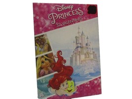 Princess 32 Valentine Cards 8 Beautiful Designs - $15.17