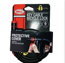 Bell Ballistic 410 Cable Bike Lock 6ft x 8mm Braided HD steel Cable-NIB - £8.54 GBP