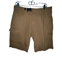 Merrell Wayfinder Hiking Tan Brown Tech Utility Outdoor Cargo Shorts Men Size 34 - £22.16 GBP