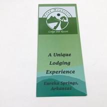 Pond Mountain Lodge &amp; Resort Brochure Eureka Springs Arkansas 1990&#39;s - €5,87 EUR