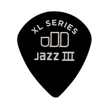 Jim Dunlop 498P 1.35mm Tortex Jazz III Guitar Pick Xl (Pack of 12)  - $18.00