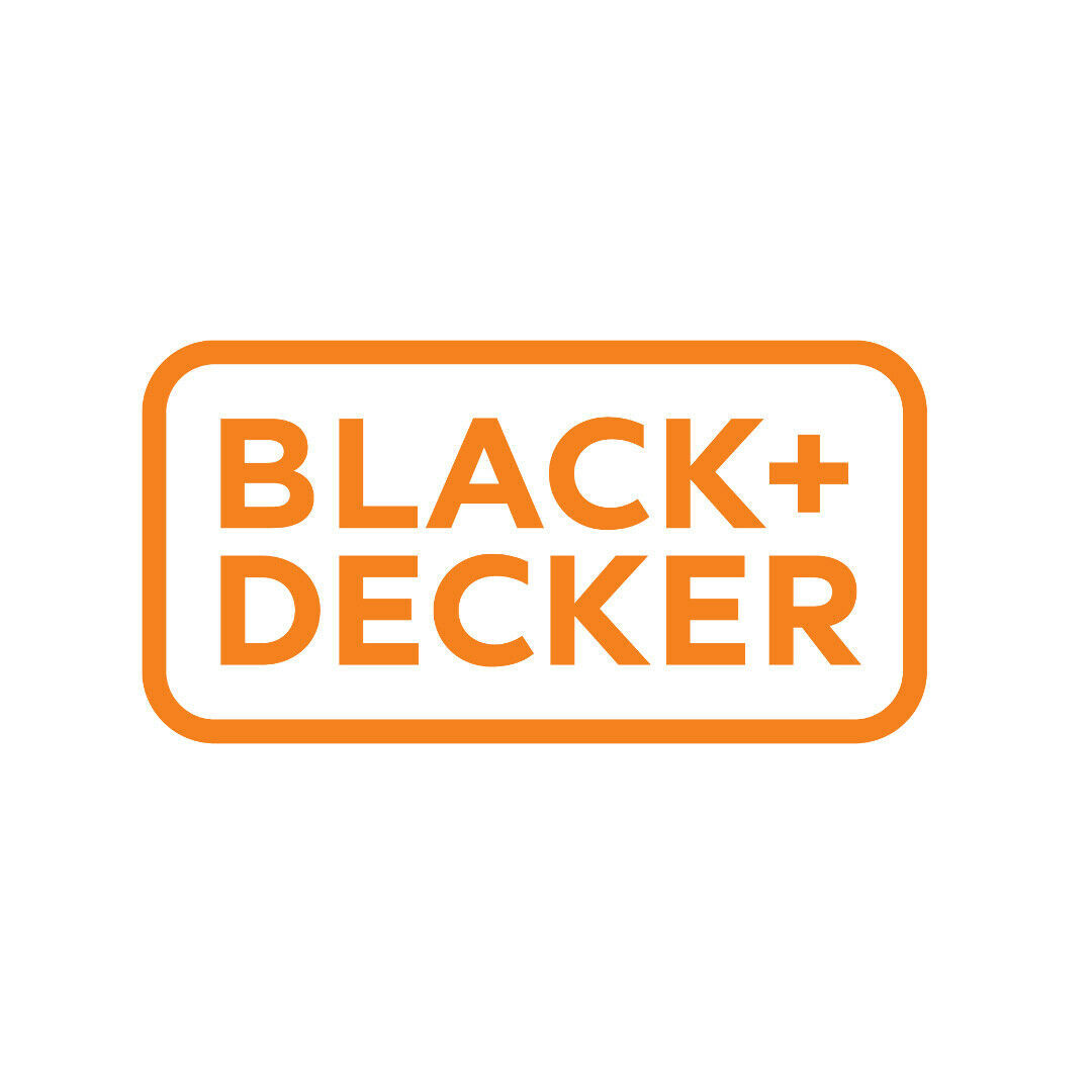 2x Black & Decker Logo Vinyl Decal Sticker Different colors & size for Cars/Bike