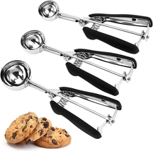 Cookie Scoop Set, 3Pcs Ice Cream Scoop, Cookie Scoops for Baking Set of 3 - $27.61