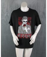 Civet Shirt - All Girl Punk Band (Hellcat Records) - Rose Skeleton - Men... - $49.00