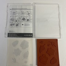 Stampin Up! “Painted Seasons” Cling Set Set Of 7 #149722 Plants Trees Flower NEW - £15.89 GBP
