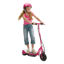 Razor E100 Electric Scooter - Pink, for Kids Ages 8+ and up to 120 lbs - $279.99