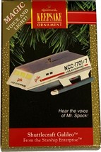 Hallmark Keepsake Ormament Star Trek Starship Enterprise Shuttlecraft Ga... - $19.99