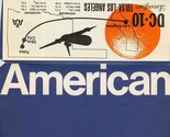 American Airlines Ticket Jacket Ticket &amp; Boarding Passes DC-10 Tulsa Los... - $27.72