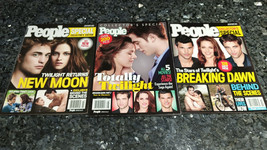 Twilight Saga New Moon Breaking Dawn Collectors Special People Magazines - £39.80 GBP