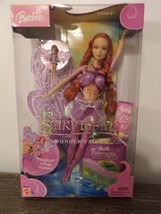 Wonder Fairy Lenara Barbie Doll Fairytopia Purple Rooted Lashes Wings Fairy 2005 - £74.49 GBP