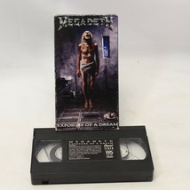 Megadeth Exposure of a Dream VHS Hard Rock Music - $175.40 MXN
