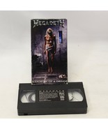 Megadeth Exposure of a Dream VHS Hard Rock Music - $175.62 MXN