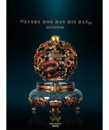 36cm Large &quot; Every Dog Has His Day &quot; Copper Statue - $5,995.00