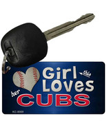 This Girl Loves Her Cubs Metal Key Chain - €10,49 EUR