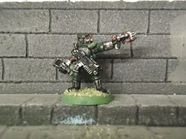 inquisition retinue cadian stormtrooper sergeant  warhammer 40K metal pa... - $30.90