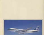 Air New Zealand Empty Folder Boeing 747 Cover - £14.32 GBP