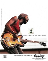 Gary Clark Jr. Signature Epiphone Casino guitar ad 2012 advertisement print - £3.30 GBP