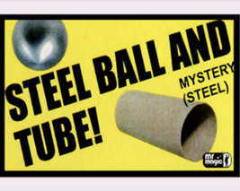 Ball and Tube Mystery (Steel) by Mr. Magic - Trick - £9.56 GBP