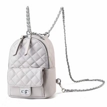 Backpack Female Fashion  Chain Simple Mini Student Casual Ladies Backpack - £29.67 GBP