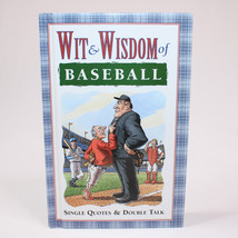 SIGNED Wit And Wisdom Of Baseball By Saul Wisnia Hardcover Book With Dust Jacket - £25.70 GBP