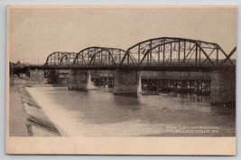 Allentown PA New Lehigh Bridge c1905 Pennsylvania Albertype Postcard F34 - £7.46 GBP