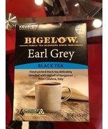 BIGELOW EARL GREY BLACK TEA CAFFEINATED TEA KEURIG K-CUP PODS 24CT - $32.99 CAD