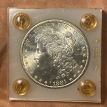 1881-S Morgan Silver Dollar Eye Appeal Luster CAC Worthy - $450.42 CAD