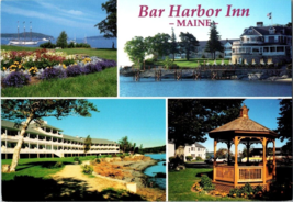 Postcard Maine Bar Harbor Inn Oceanfront Resort Photo Card  6 x 4&quot; - £4.58 GBP