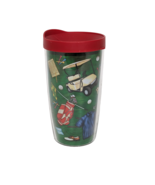 Tervis Tumbler Insulated Golf Themed Double Wall Cup With Lid 16 Oz - £11.68 GBP
