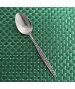 1 GRANADA ROSE Teaspoon Floral Textured Stainless Steel Japan Flatware V... - $4.99