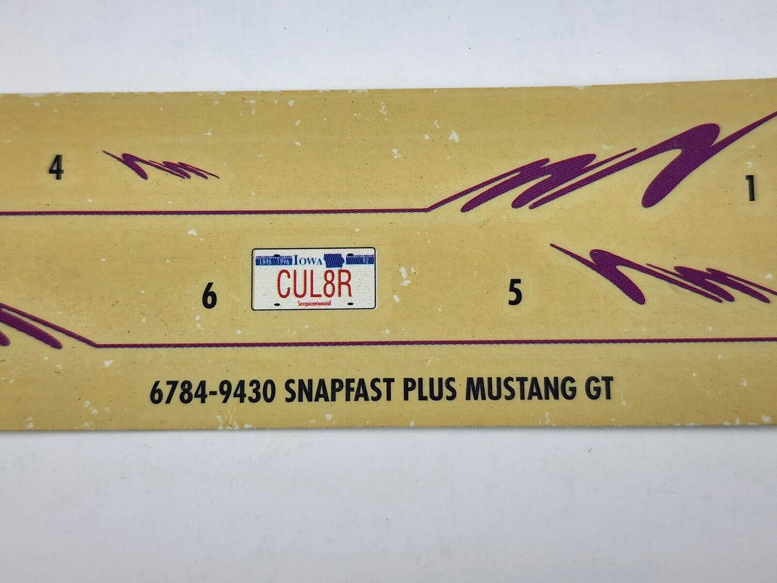AMT Ford Mustang GT 1995 Decals Only for 1:25 Scale Model Kit - £9.37 GBP