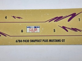 AMT Ford Mustang GT 1995 Decals Only for 1:25 Scale Model Kit - $11.87