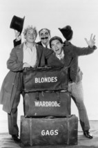 The Marx Brothers with Suitcases Blondes Gags Wardrobe 24x18 Poster - £19.15 GBP