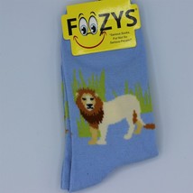 Lion Womens Socks Foozy Size 9-11 Blue - $6.79