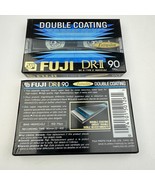 Lot of (2) FUJI DR-II 90 Type II CrO2 Extraslim Double Coating Cassette ... - $184.15 MXN