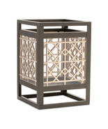 Cut Out Wood Candle Holder with Iron Frame 9.75&quot;H - $123.97 CAD