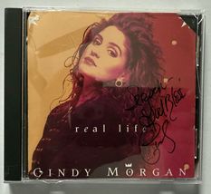 Cindy Morgan Autographed "Real Life" Music CD Compact Disc - $29.99
