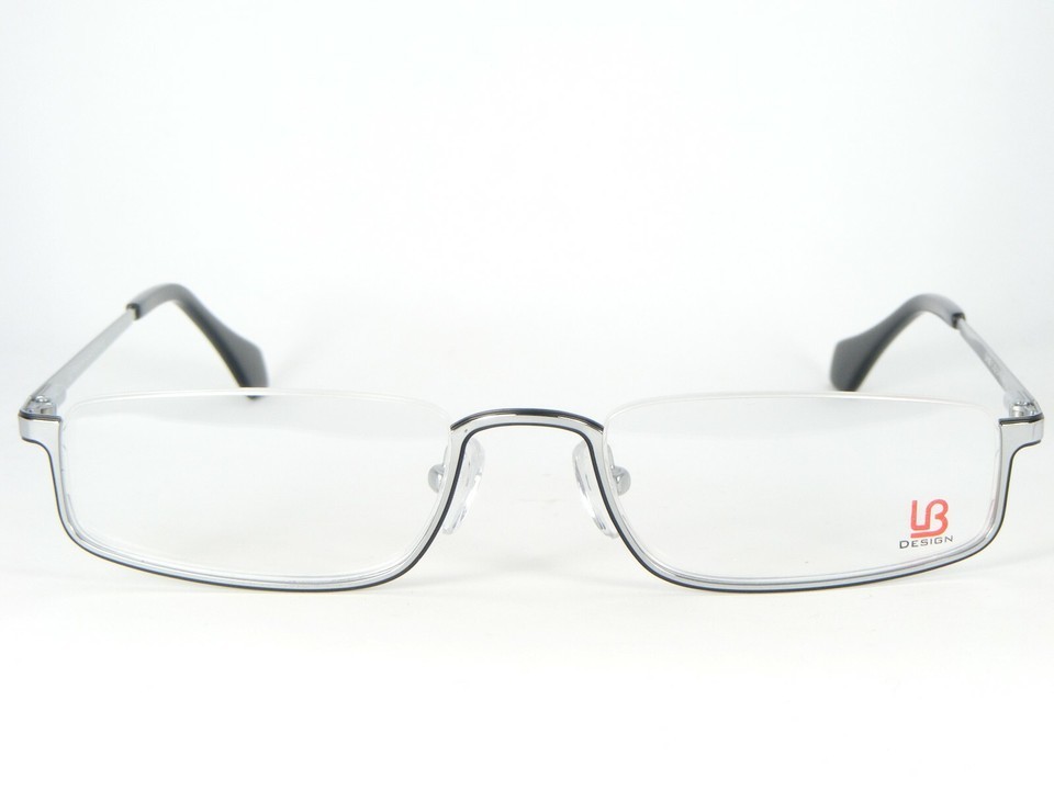 LB Design LB-1067 C 02 Silver/Black Eyeglasses Metal Frames 51-19-145mm-
show... Item image 2