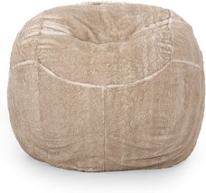 Snow White Beige Christopher Knight Home Greyrock Bean Bag. - £147.01 GBP