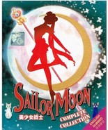 Sailor Moon Season 1-6 Complete Series Anime DVD [Free Gift] [English Dub] - $76.57 CAD