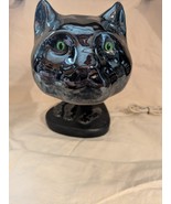 Black Cat Head Feet Tail Gooseneck Desk Lamp Ceramic Modern Lightcraft W... - $446.81 CAD