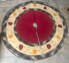 Heartland Homespun 47&quot; Quilted Christmas Tree Skirt - €8,60 EUR