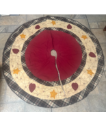 Heartland Homespun 47&quot; Quilted Christmas Tree Skirt - $13.58 CAD